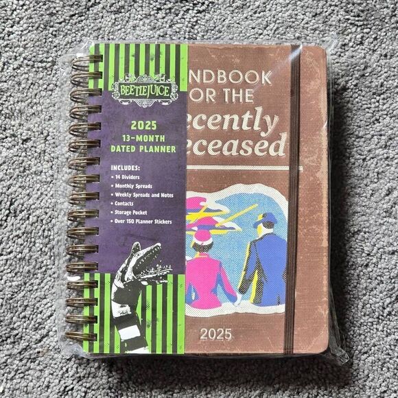 Beetlejuice Other - Beetlejuice 2025 Planner NEW Creative